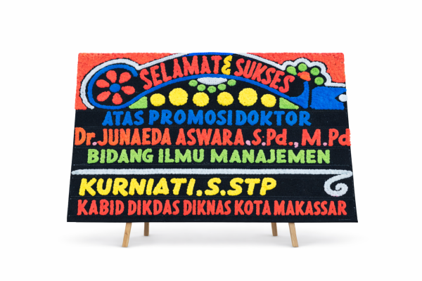 (Custom) Karangan Bunga Ucapan Selamat