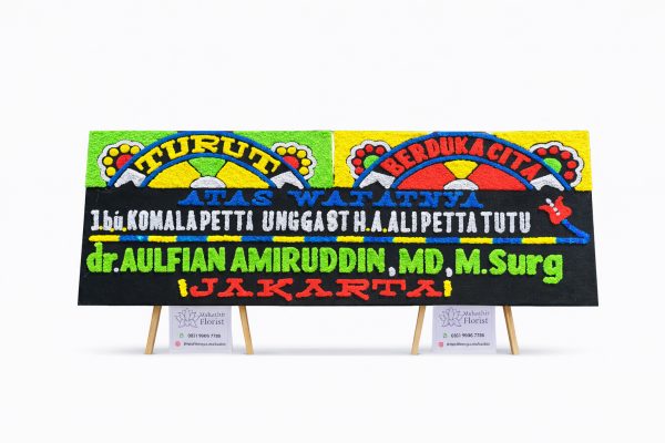 (Custom) Karangan Bunga Belasungkawa