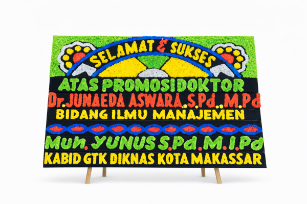 (Custom) Karangan Bunga Ucapan Selamat